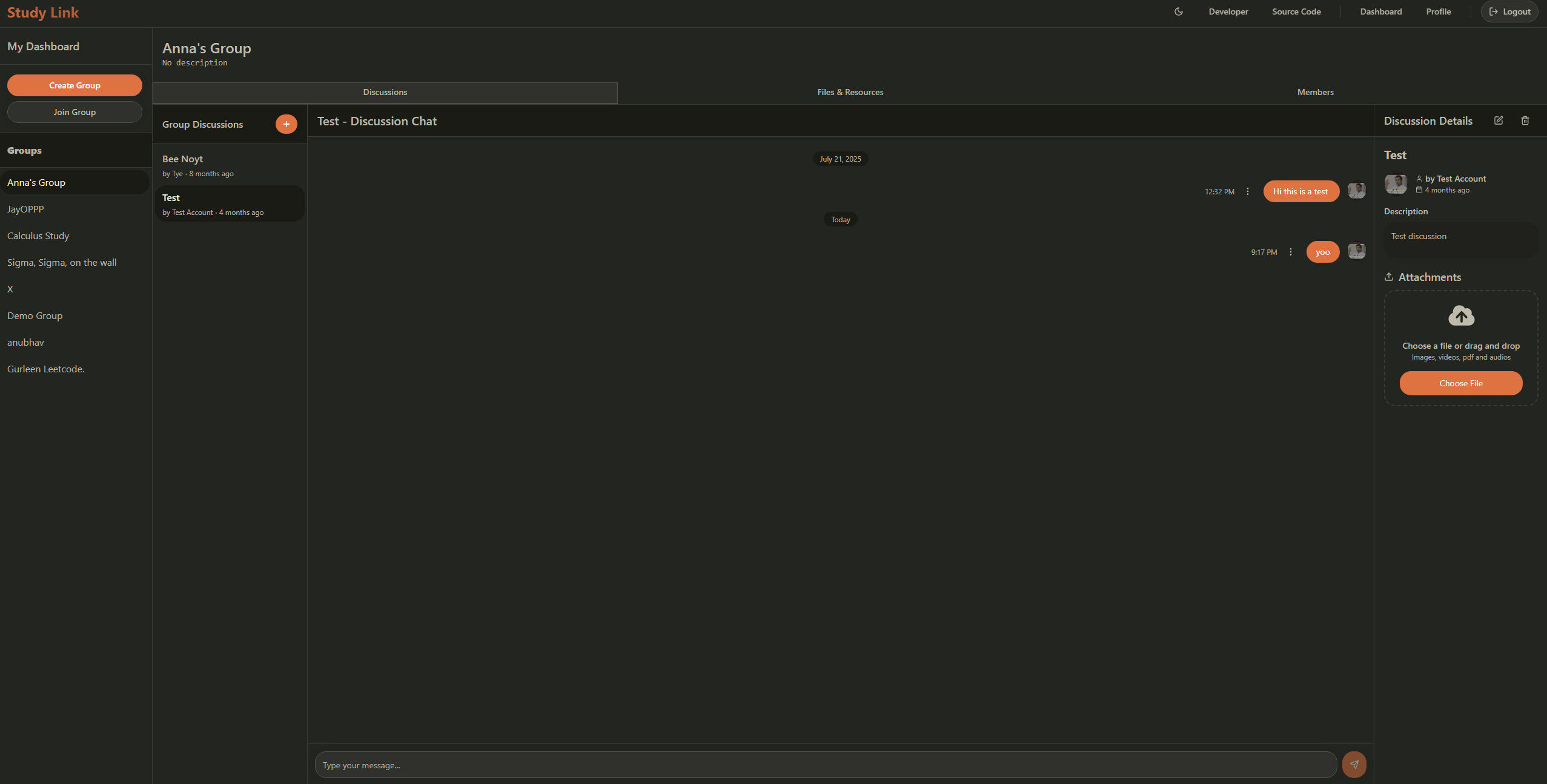 Study Link / Student Portal